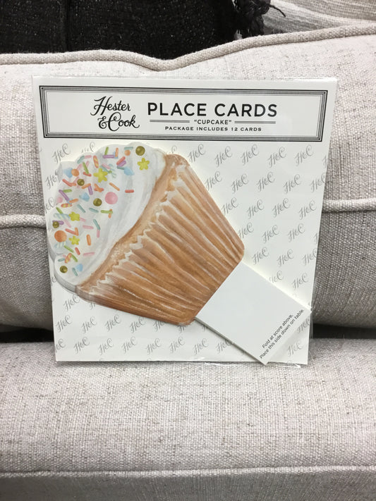KP778- HC Cupcake Place Cards 12 Count