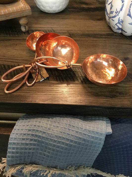 DF2491 Cre Co Copper Scoops Set Of 4