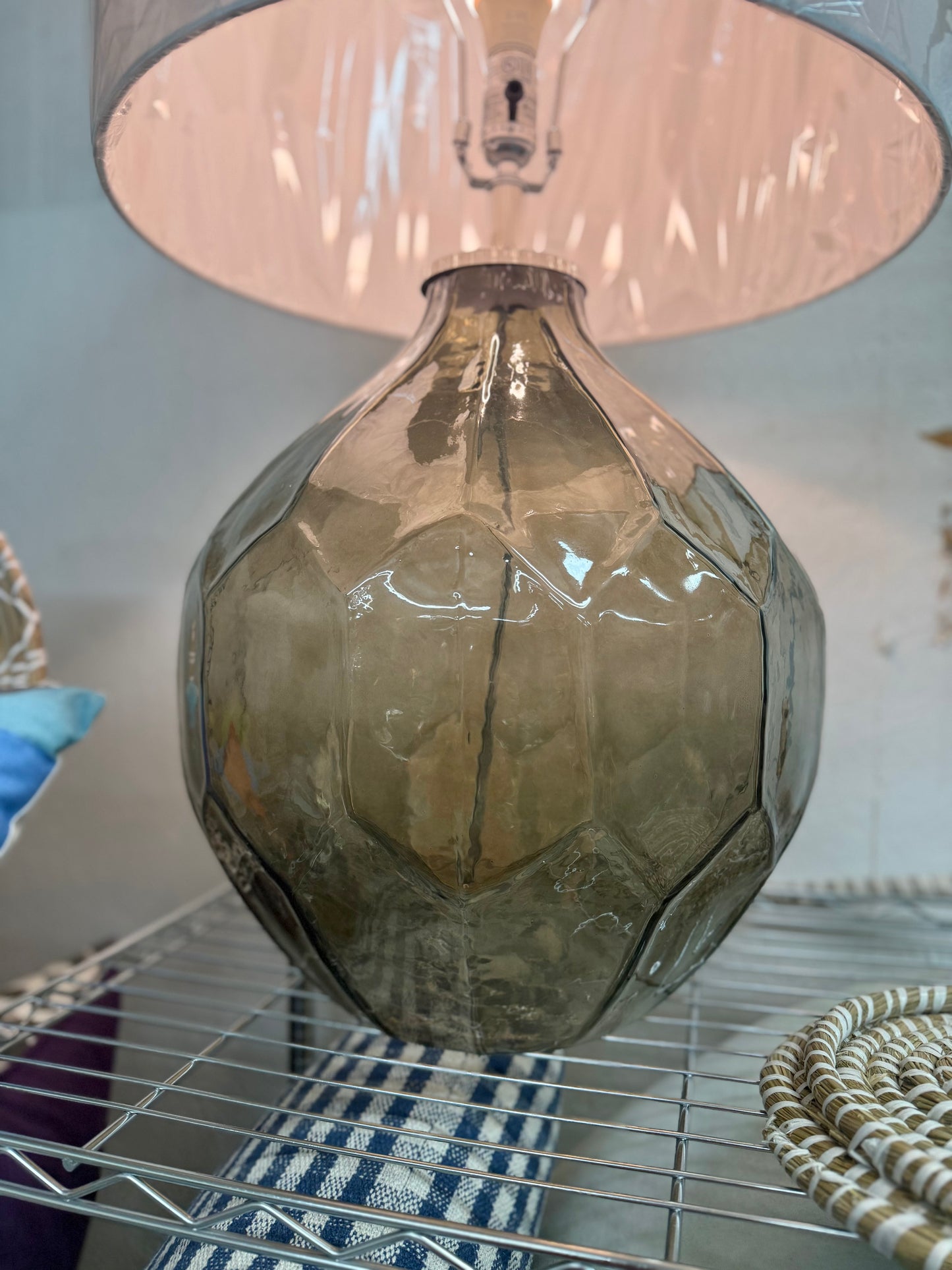 6 Glass Table Lamp (NO DISCOUNTS)