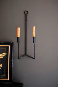 Forged Iron Wall Sconce                  (25)