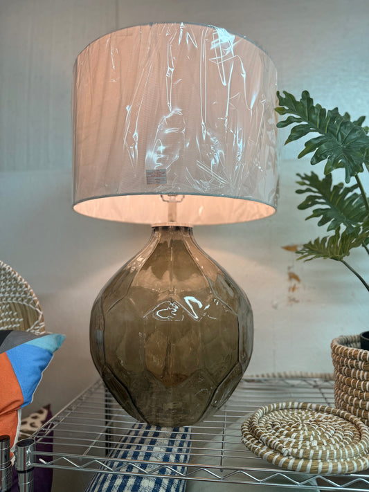 6 Glass Table Lamp