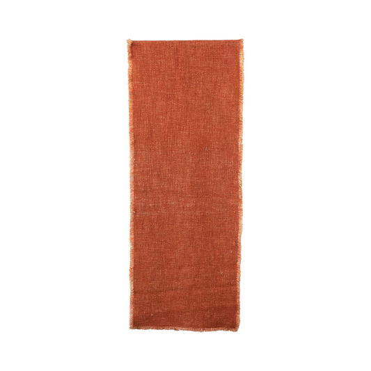 CF3490 LInen blend table runner