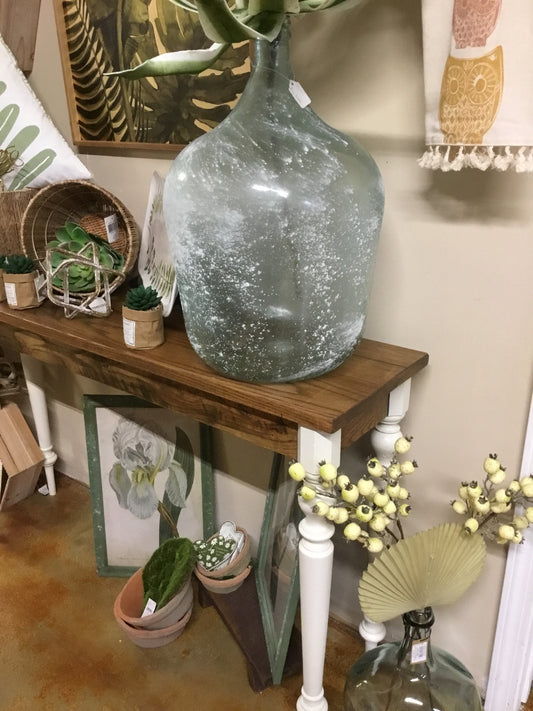 Ecl10708-Phc Cellar Bottle Frosted Seafoam Large