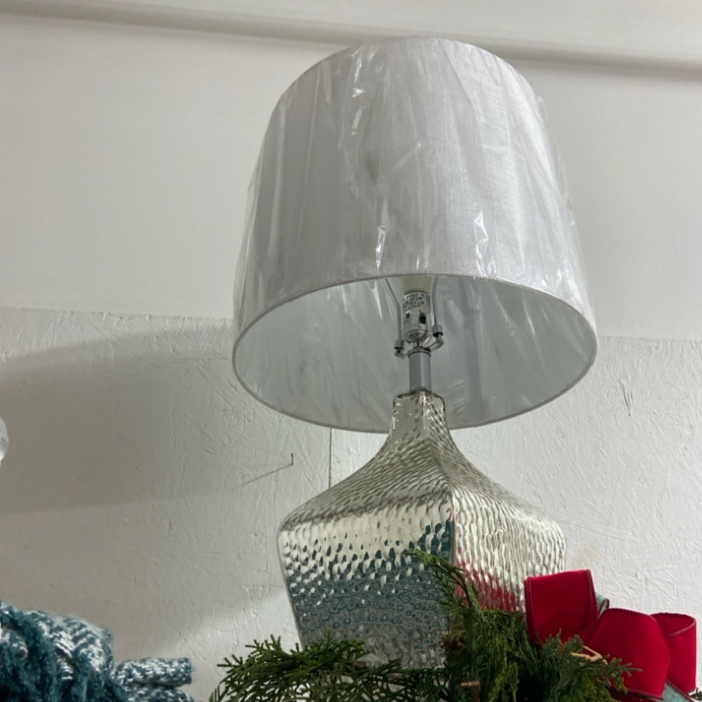 6 Silver Lamp