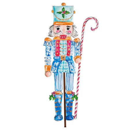 6 Becks Blue Nutcracker Stake      (25)