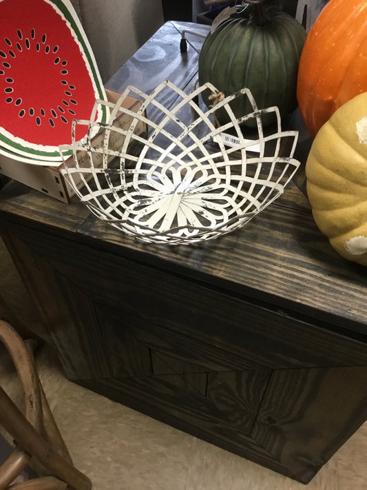 361901-Ha Medium Woven Metal Bowl