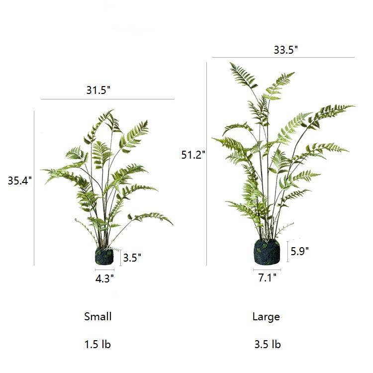 HH17660X Artificial Plant Eagle Fern Bulk