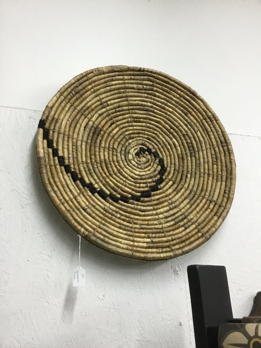 1004590114-DEM Black Woven Wall Baskets 3 Sizes