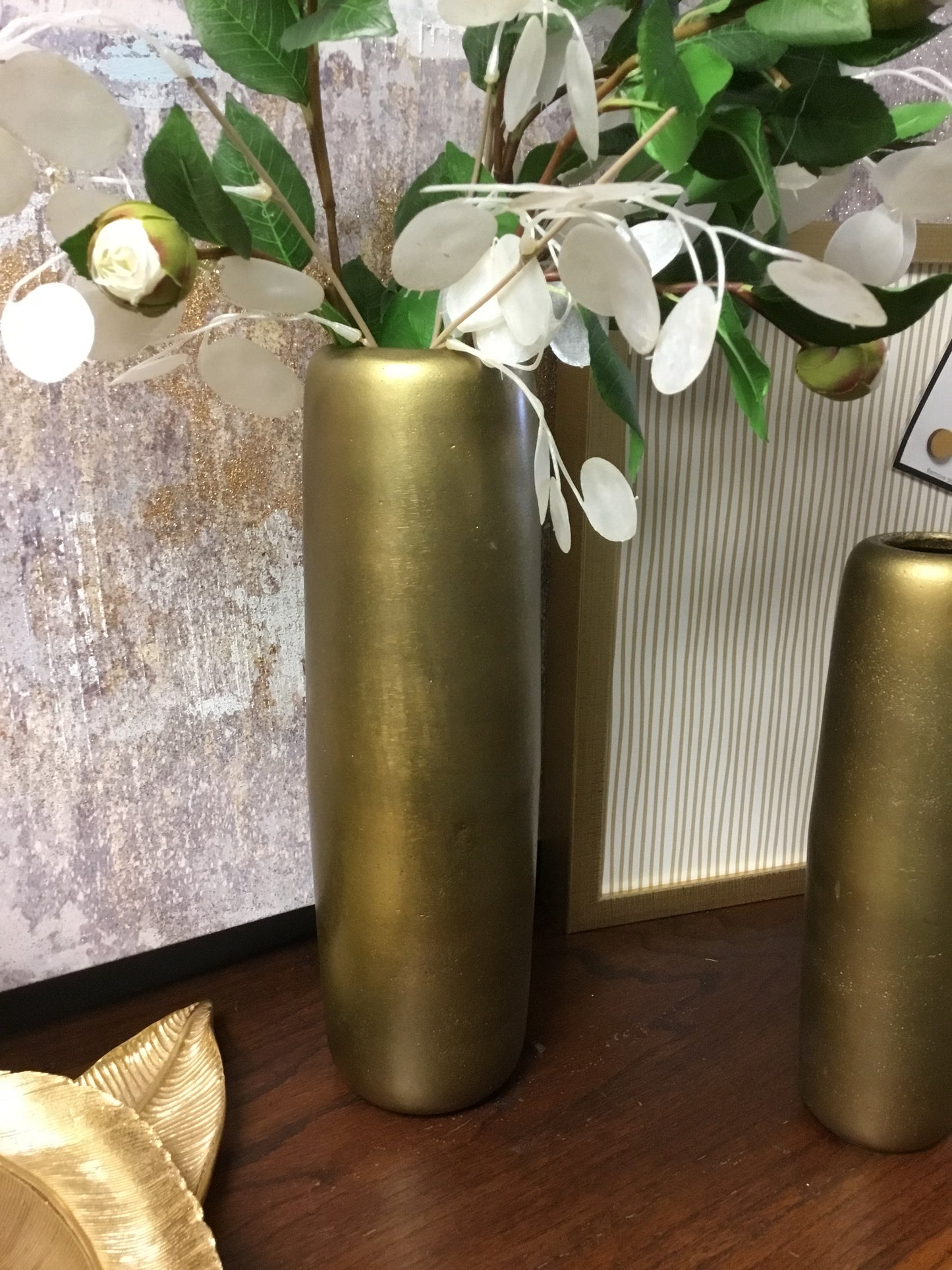 Lane Vase Medium Brass