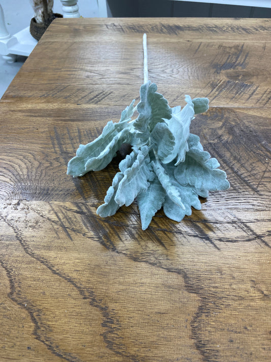 3214 17" Green Dusty Miller Spray