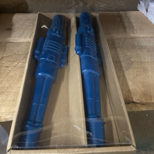 6 Uncented Taper Candles set of 2