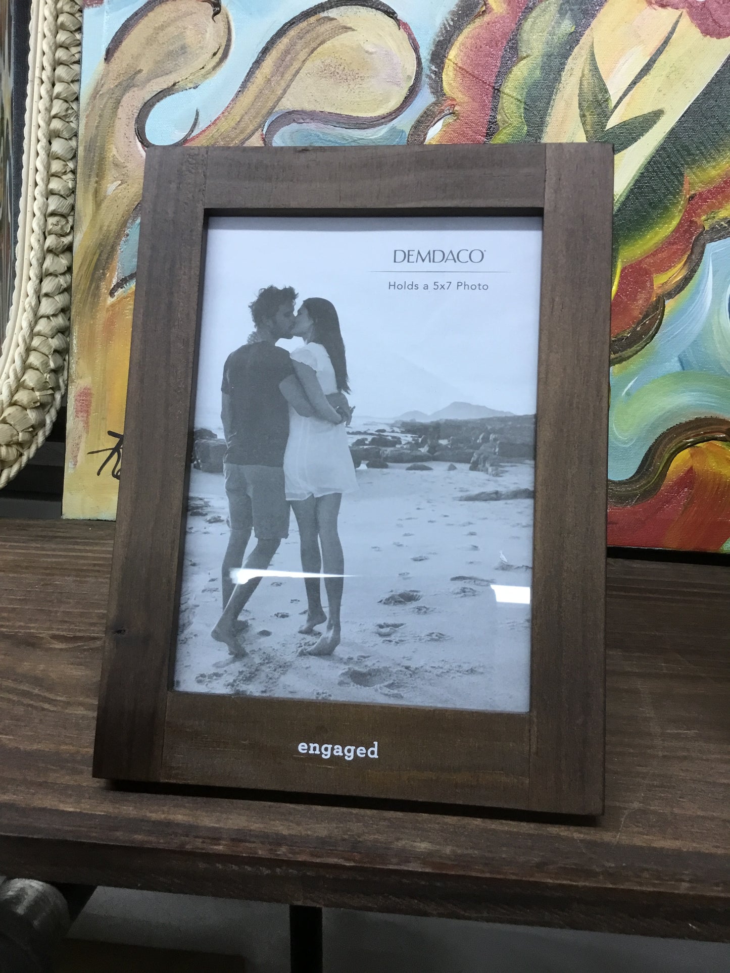 "Engaged" Wood Frame