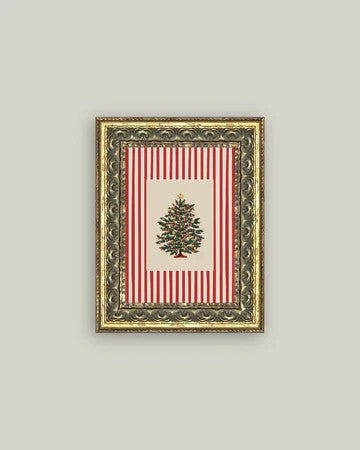 6 Peppermint Stripe Tree 8x10