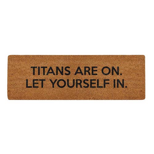 Door Mat - Titans.    (25)