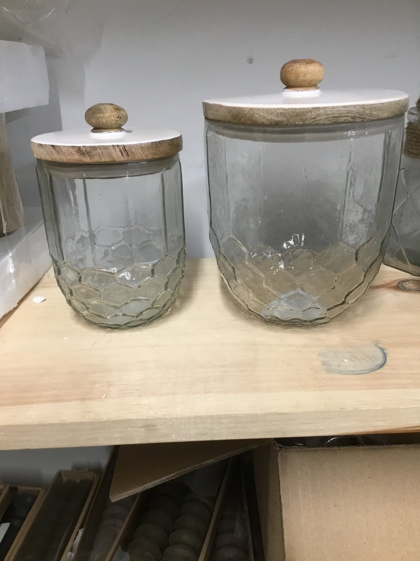 Pdnc033-pdh Honeycomb Canister Set Of 2