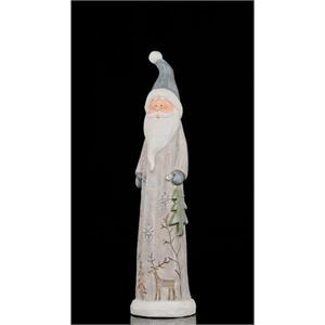6 Led Lighted Santa W Tree     (25)