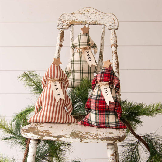 6 Mini Christmas Tree Pillows      (25)