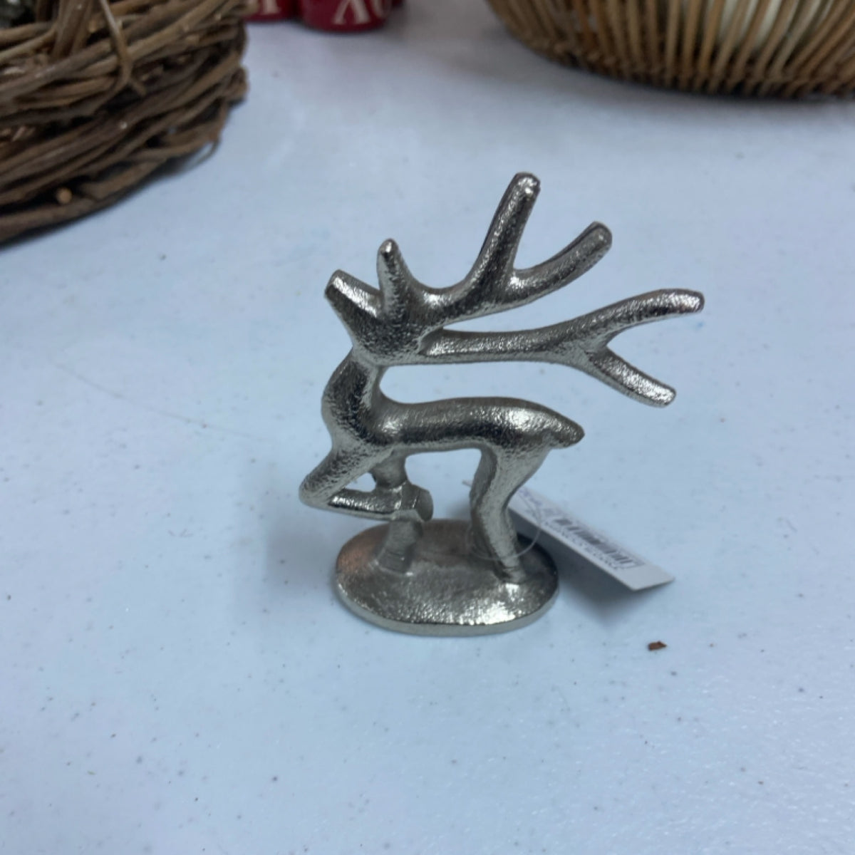 6 82351 Deer Place card Holder Napkin Ring