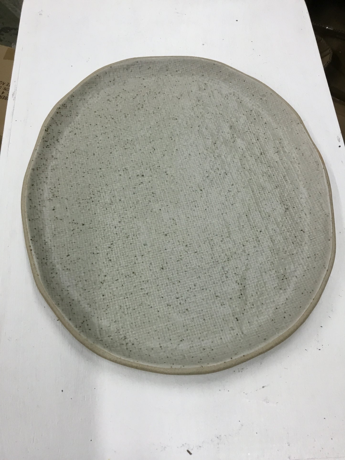 Speckle Texture Glaze Platter