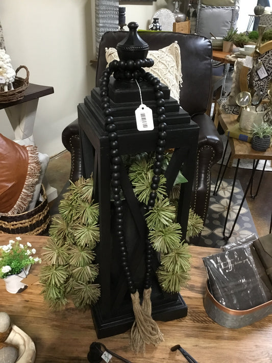 Df4191-Cc Bead Garland Distressed