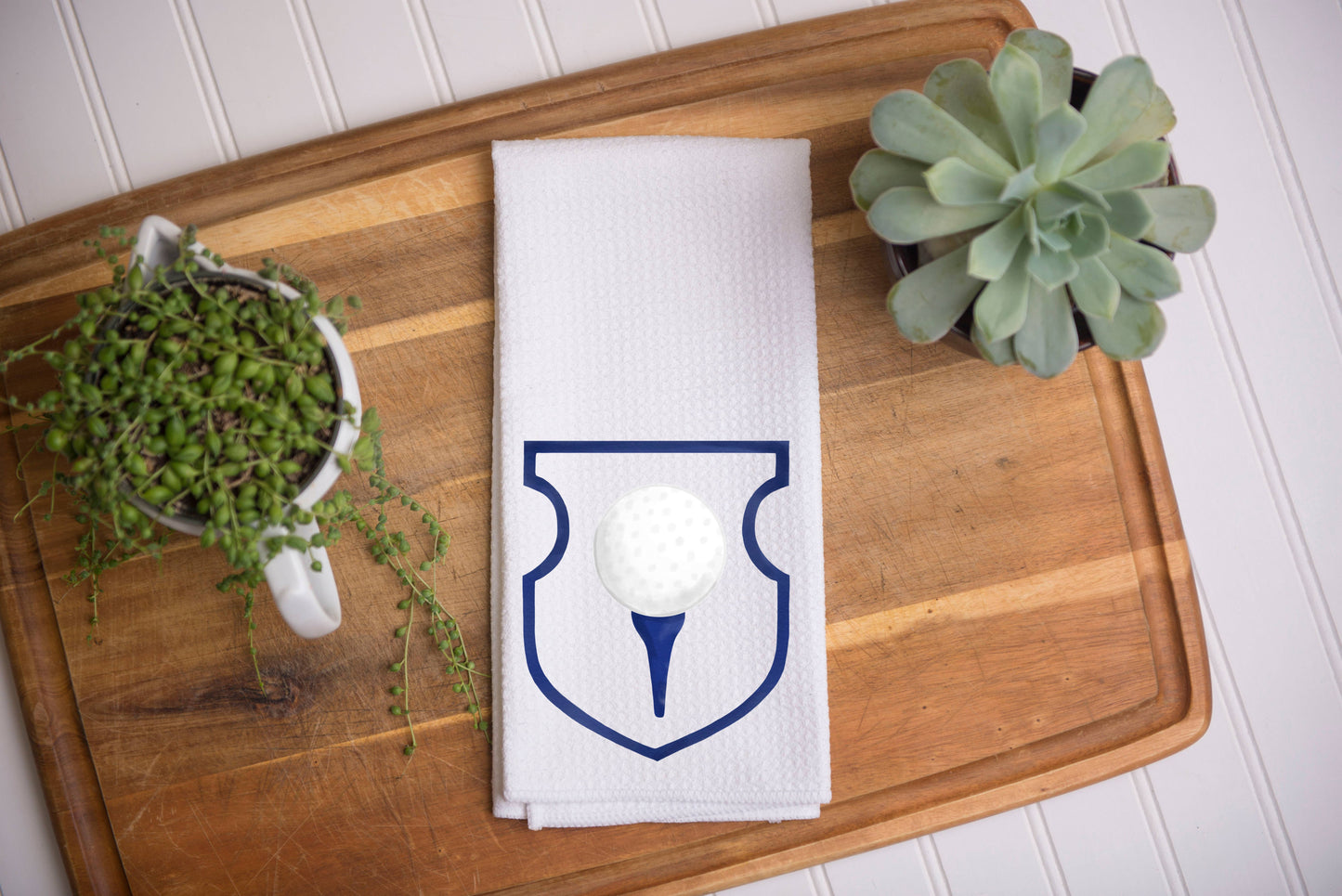 NPWT1624 Golf Kitchen Waffle Dish Towel