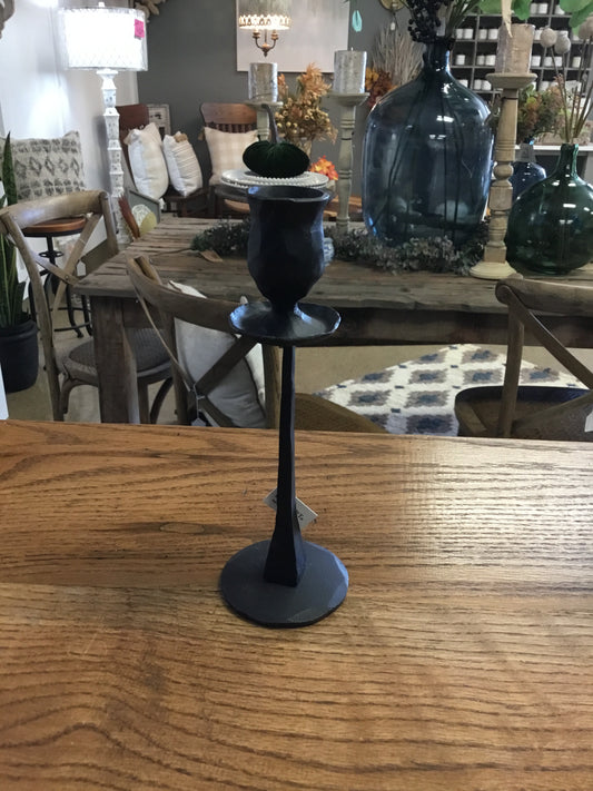 1143-2 Lg Iron Taper Candle Holder
