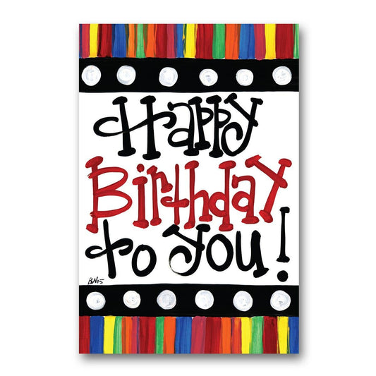Happy Bday Flag.            (25)