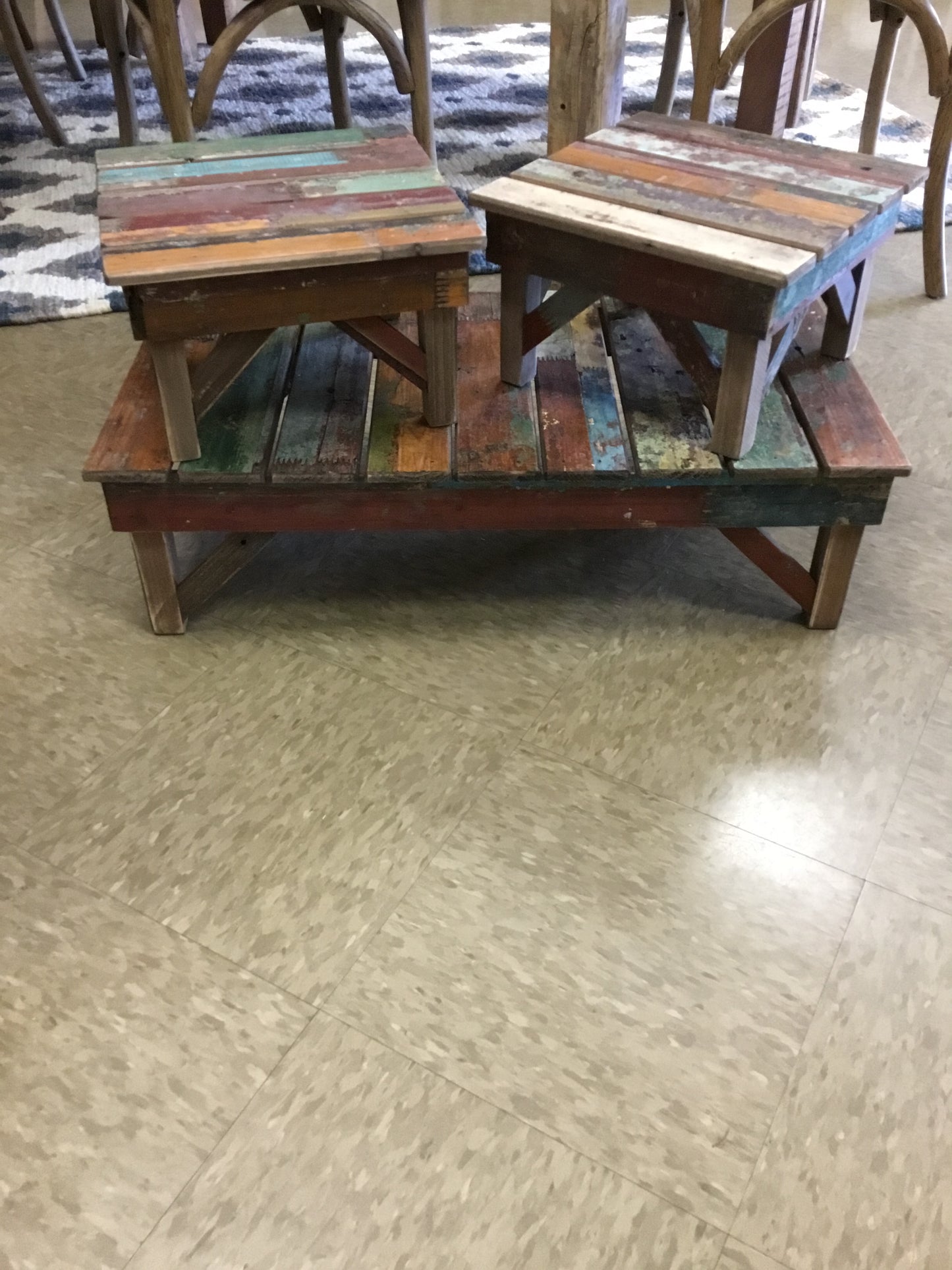 PHDEAC200197 Painted Mercado Risers 2 Sizes