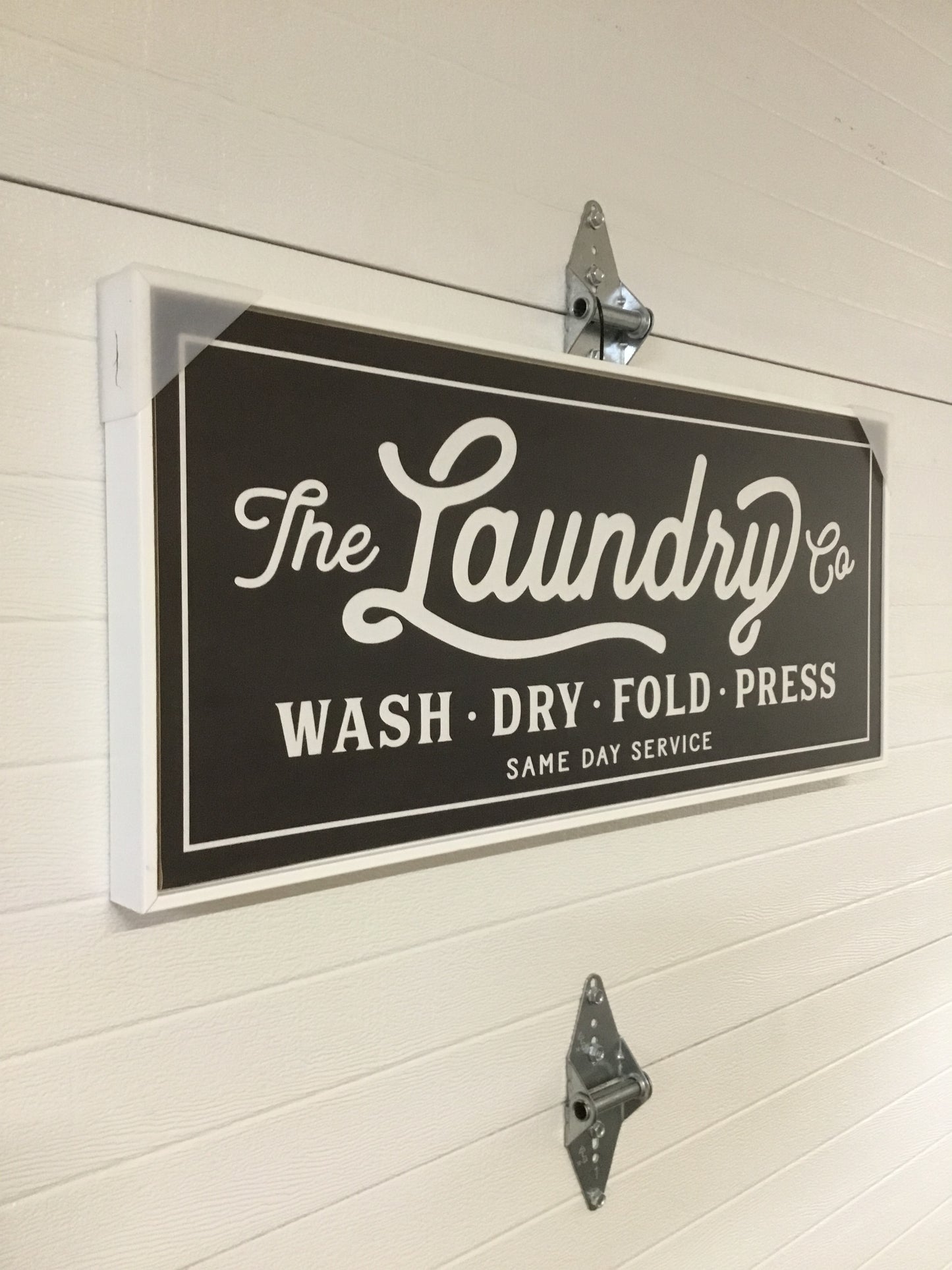Vyh3902 Vintage Laundry Sign