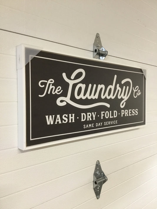 Vyh3902 Vintage Laundry Sign