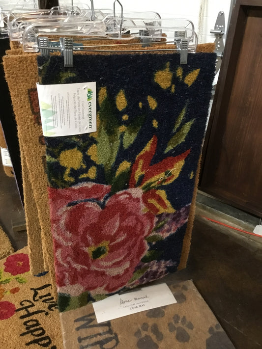 2Rm660-Fa Grand Floral Coir Mat