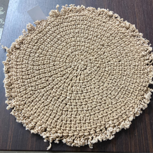 1282 Macrame Place mat Natural