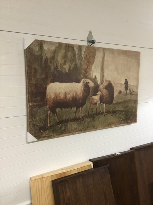 Pastorial Sheep Print              (25)