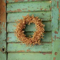 Natural Pepper Berry Wreath    (25)