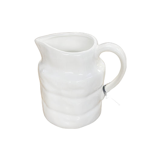 Da7219 Cr  4 1\2" Stoneware Pitcher