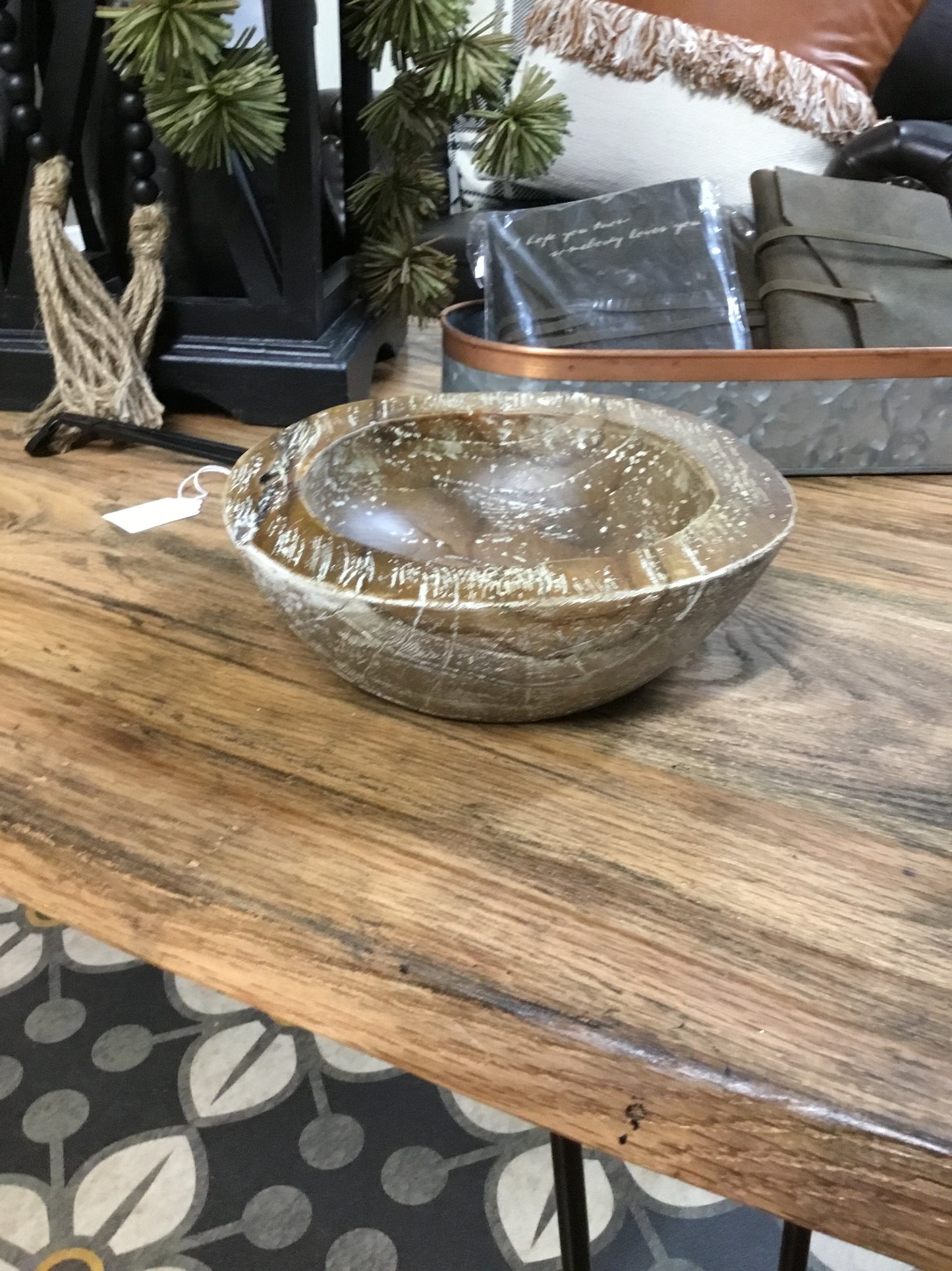 Pwd-Gss Polished Wood Bowl