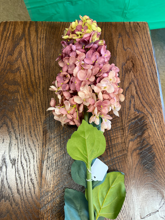 228167 35.5" Mauve Cone Hydrangea Spray (1)