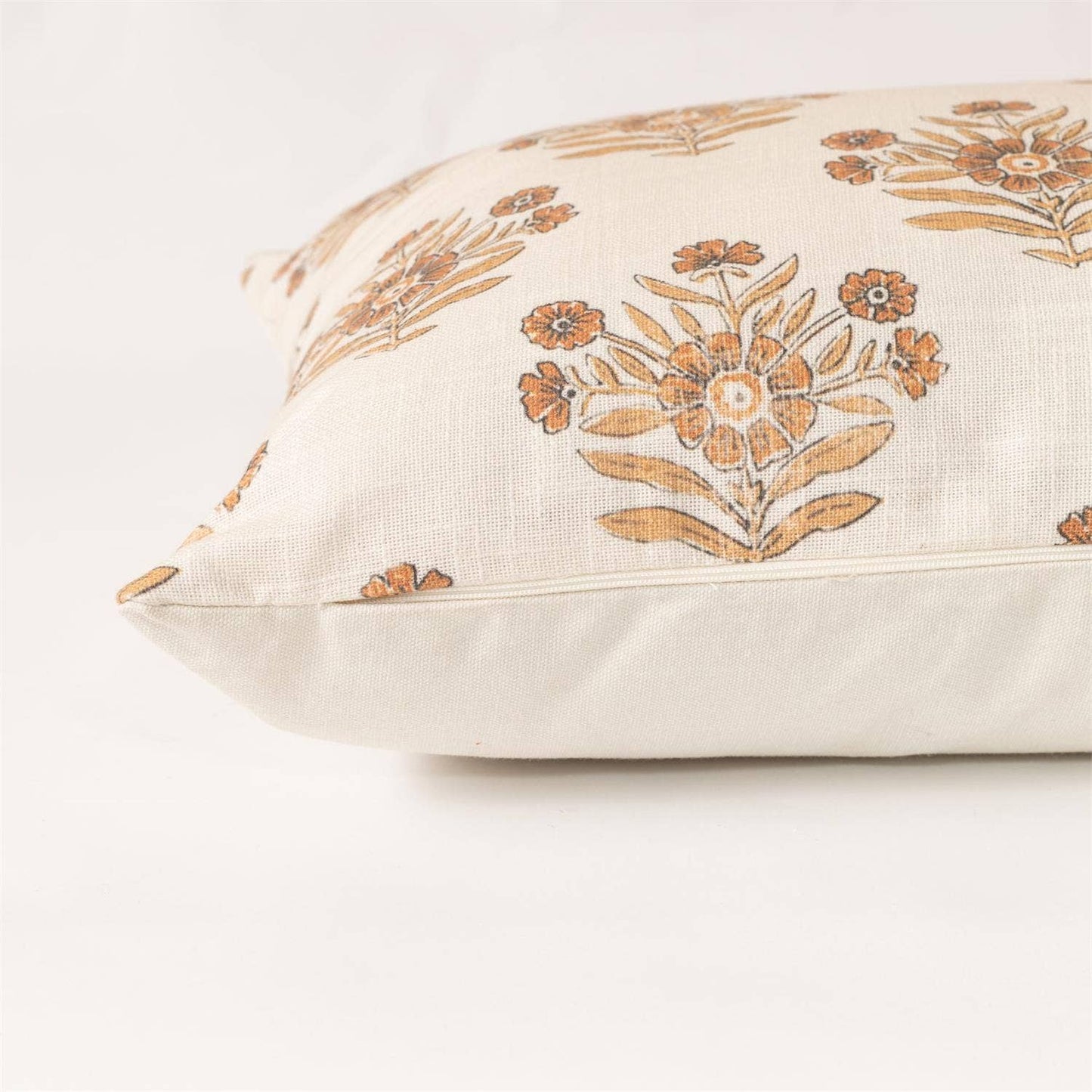 6 Large Block Print Silhouette Pillow