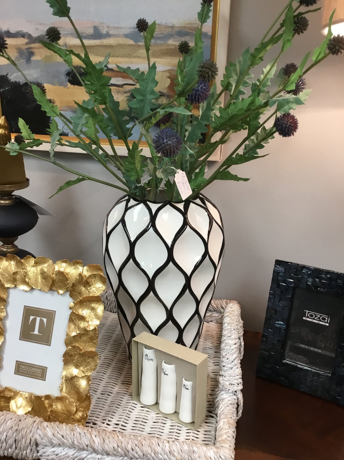 Eby90158  Globe Thistle Stem Phc