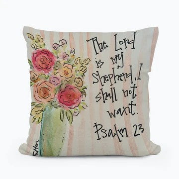 6 The Lord is My Sheppard Pillow 22x22                           (25)