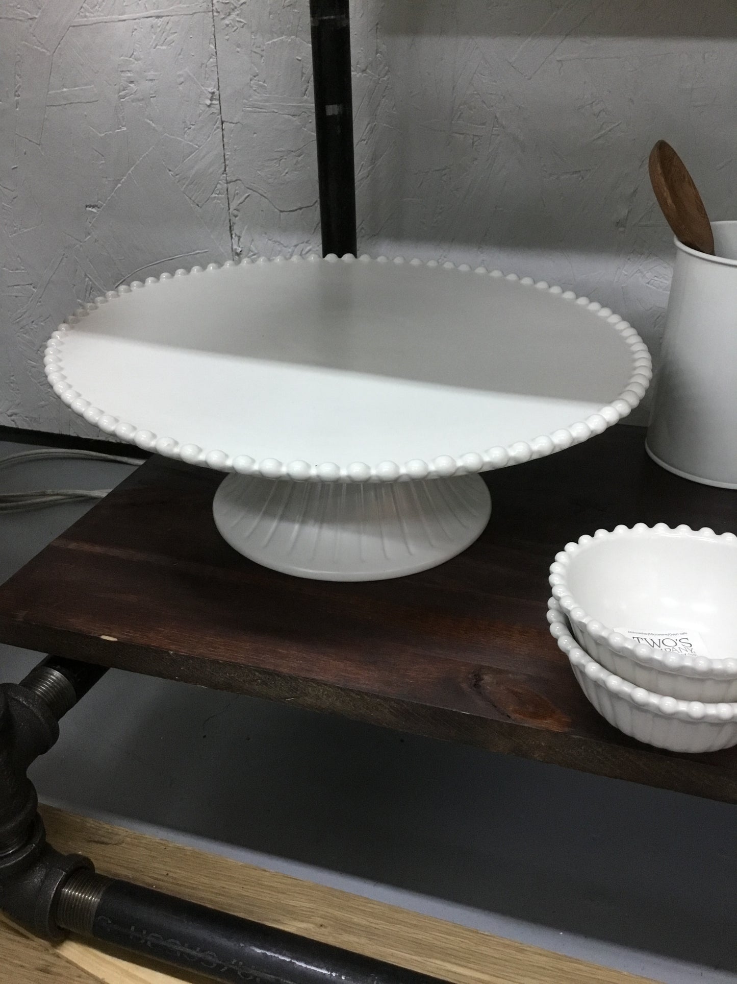 53939 Pedestal Platter Twos Co