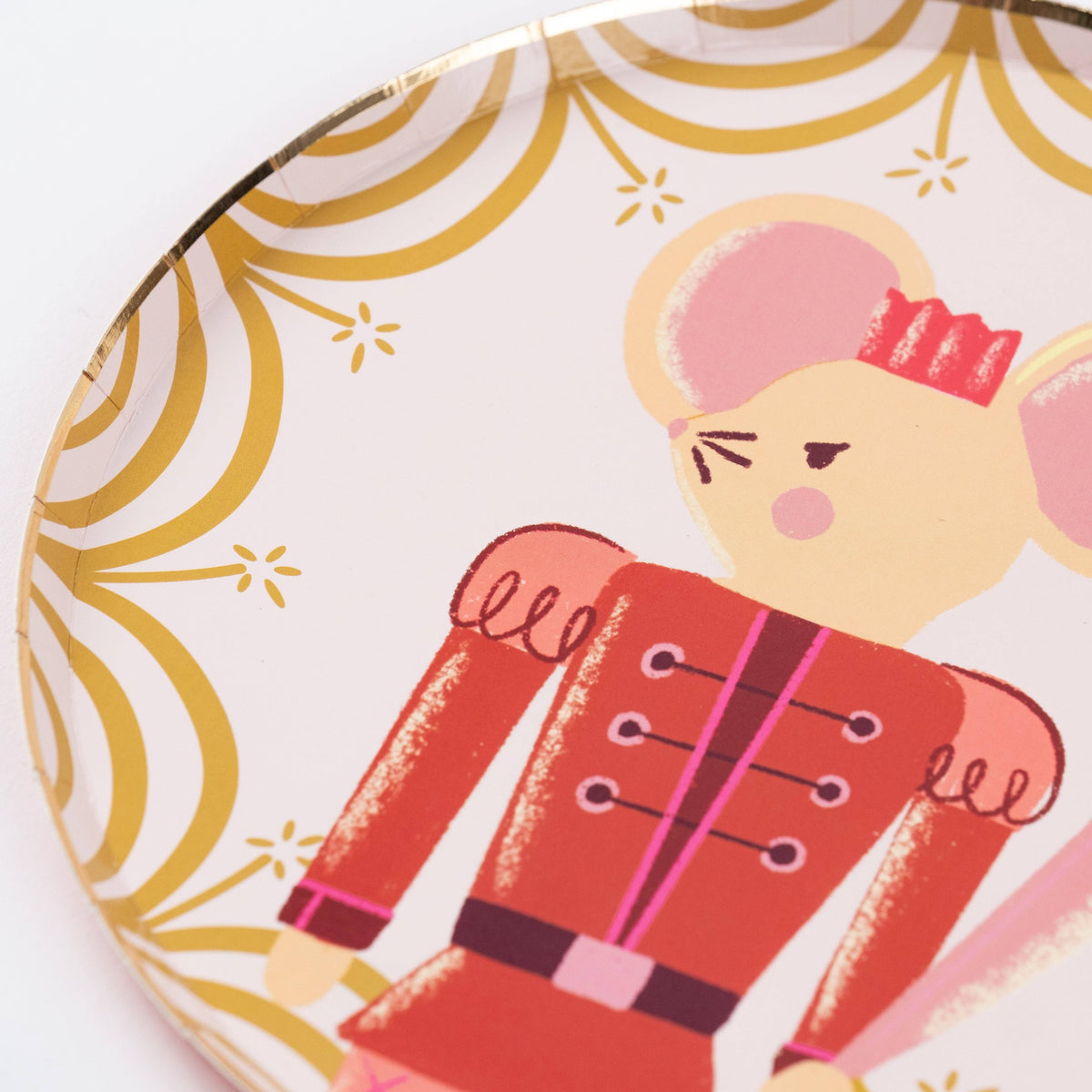 6 Nutcracker Dessert Plate
