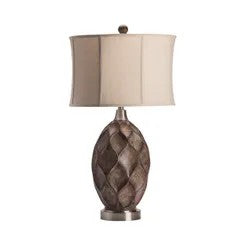 6 34" Resin Table Lamp