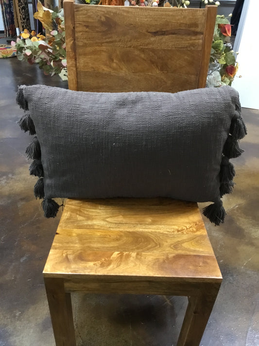 6 DF3829 Cotton Lumbar Pillow - Iron