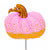Gold and Pink Pumpkin