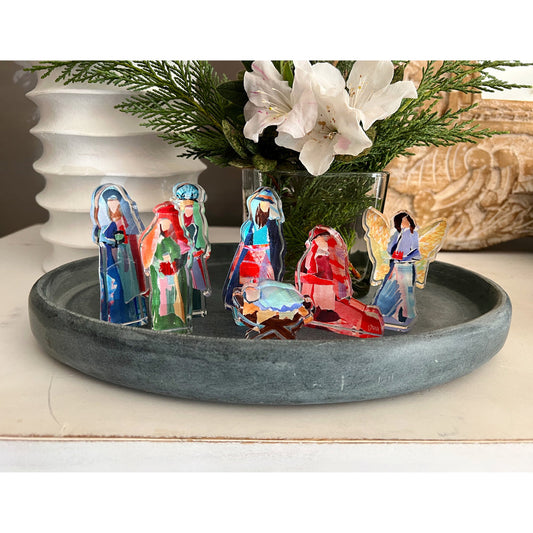 Lauren Dunn Nativity Set