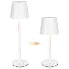 White scalloped lamp